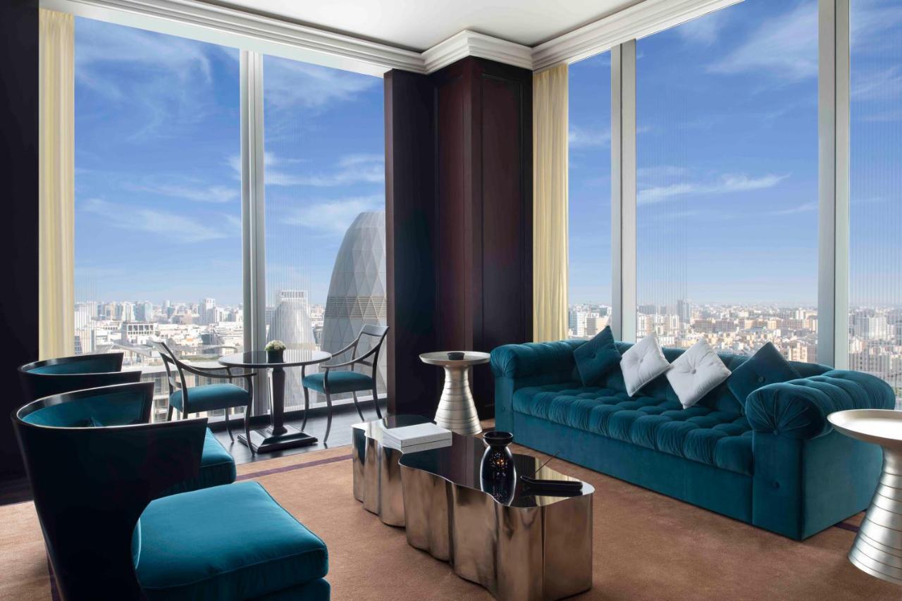 Banyan Tree Doha At La Cigale Mushaireb Zewnętrze zdjęcie The living room of a Sky Villa