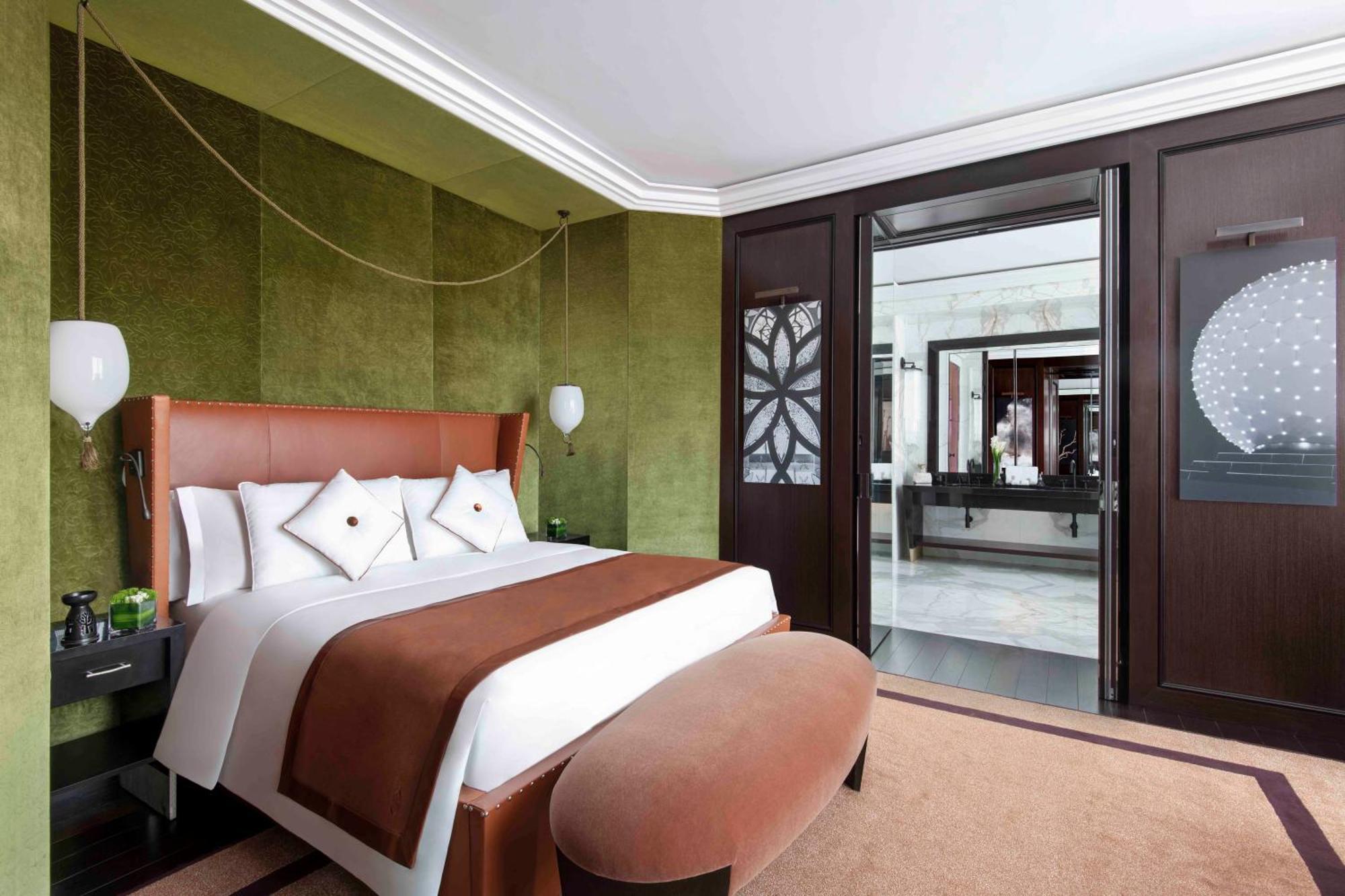 Banyan Tree Doha At La Cigale Mushaireb Zewnętrze zdjęcie A bedroom at the Mandarin Oriental, London