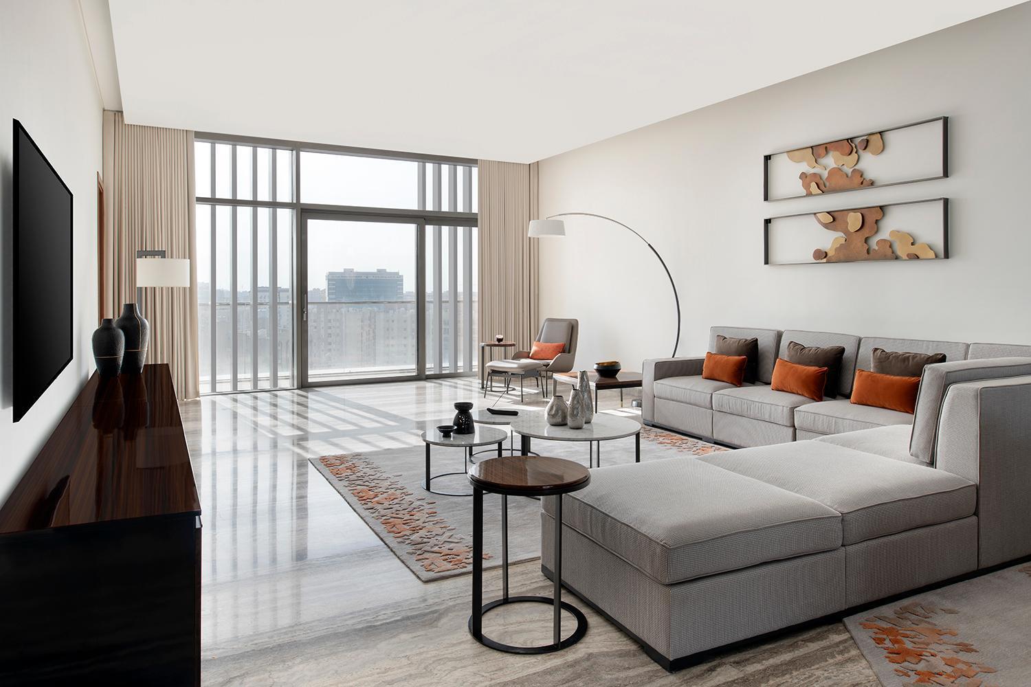 Banyan Tree Doha At La Cigale Mushaireb Pokój zdjęcie A living room